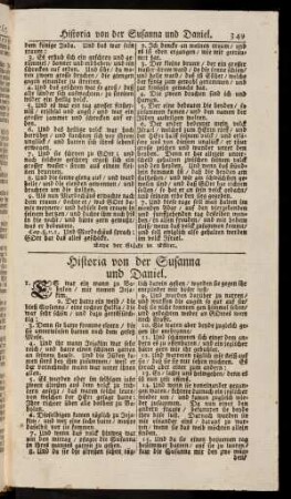 349-351, Historia von der Susanna und Daniel.