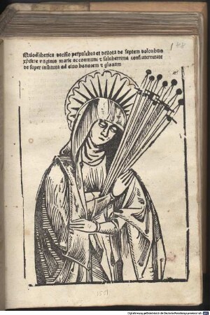 Quodlibetica decisio perpulchra et deuota de septem doloribus xp̃ifere virginis marie ac conmuni [et] saluberrima confraternitate de super instituta ad eius honorem [et] gloriam