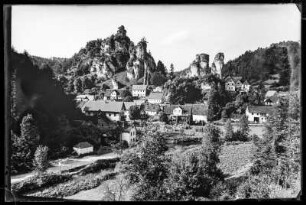 Tüchersfeld im Püttlachtal. Ortsansicht