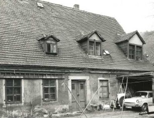 Meißen-Triebischtal, Wittigstraße 14. Bauernhof (um 1850). Seitengebäude