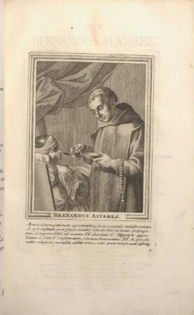 LXXV. Bernardus Alvarez.