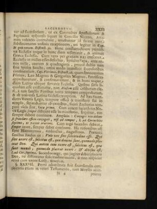 XXIII-XXXIV, § XXXVII - LII