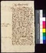 Bürgermeister und Rat von Bautzen schreiben an den Rat von Görlitz, dass sie gehört hätten, dass ihr Altbürgermeister Magister Rösler eingewilligt hätte, sich ein weiteres Jahr neben Bürgermeister und Rat von Glogau sowie Joachim Frenzel auf Königshain an der Bürgschaft für Fabian von Schoenaich, Hauptmann des Fürstentums Sagan und Priebus, zu beteiligen, was sie jedoch keineswegs beabsichtigen und hoffen auf Verständnis für ihre Ablehnung.
