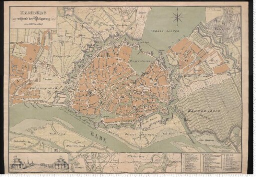Hamburg während der Belagerung von 1813 bis 1814