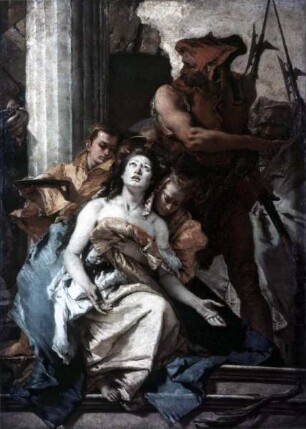 Das Martyrium der heiligen Agathe