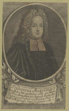 Bildnis des Fridericus Muzelius