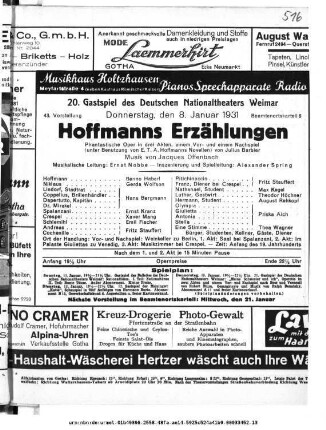 Hoffmanns Erzählungen