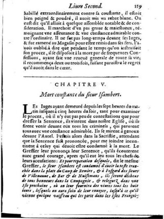 Mort constante du Sieur Isambert.
