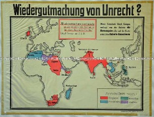 Protestplakat gegen die Bedingungen der Pariser Friedenskonferenz