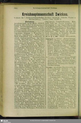 Kreishauptmannschaft Zwickau