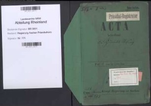 Humboldt-Stiftung. Bd. 1