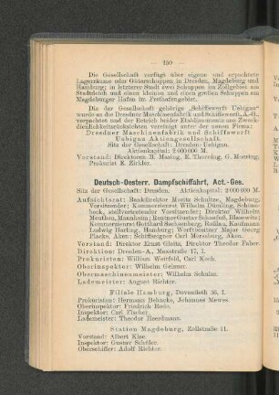 Deutsch-Oesterr. Dampfschiffahrt, Act.-Ges.