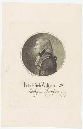 Bildnis des Friedrich Wilhelm III. von Preußen