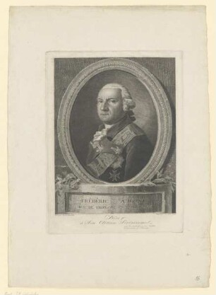 Bildnis des Frédéric Auguste de Bronsvic et Lunebourg