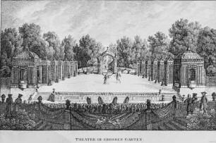 Aufführung im Gartentheater