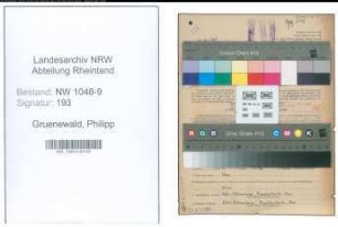 Entnazifizierung Philipp Gruenewald , geb. 30.01.1912 (Ingenieur)