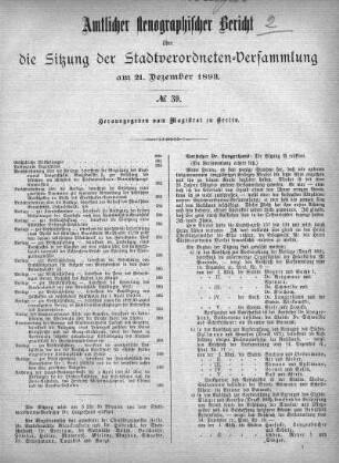 No. 39, 21. Dezember 1893