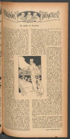 El sueño de Luciano : Páginas infantiles