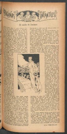 El sueño de Luciano : Páginas infantiles