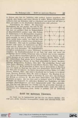 Kritik der modernen Theorien