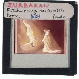 Zurbarán, Erscheinung des Apostels Petrus