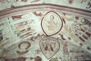 Christus als Weltenrichter in der Mandorla