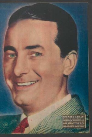 [Fotografía de] Eduardo Armani