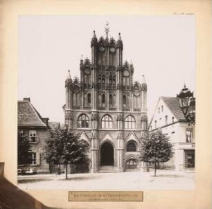 Rathaus, Königsberg/Neumark: Fassade