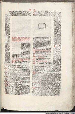 Decretum : mit der Glossa ordinaria von Johannes Teutonicus in der Bearbeitung von Bartholomaeus Brixiensis