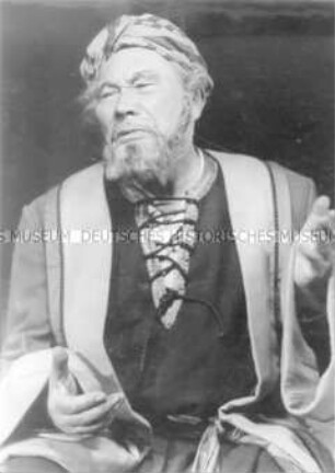 Paul Wegener als "Nathan der Weise" am Deutschen Theater in Berlin