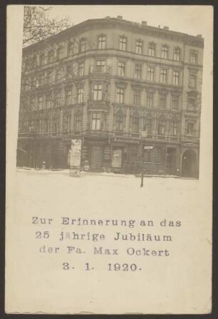 Ansichtskarte Planufer 35, Ecke Tempelherrenstraße 12