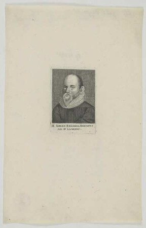 Bildnis des Iohan Brendel