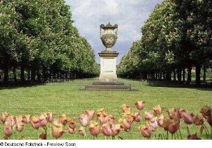Deckelvase
