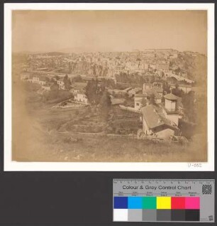 View over Constantine across the gorge to the old town