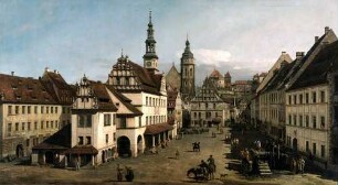Der Marktplatz von Pirna
