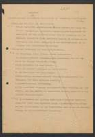 Vereinssatzung 1946