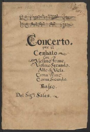 Konzerte; cemb, orch; C-Dur