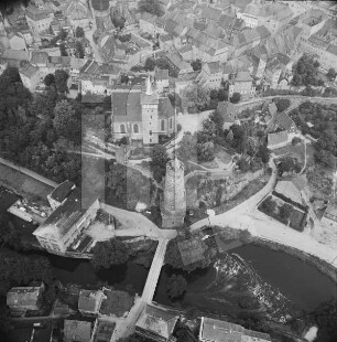 Michaeliskirche und Alte Wasserkunst in Bautzen