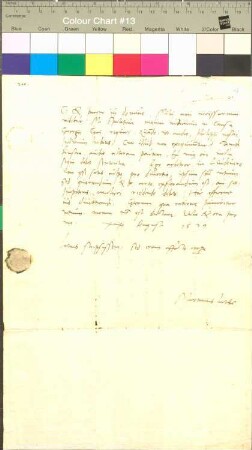 Luther an Spalatin. betrifft: Urteile in der Sache des blinden Georg und in der Ehesache. Lindener