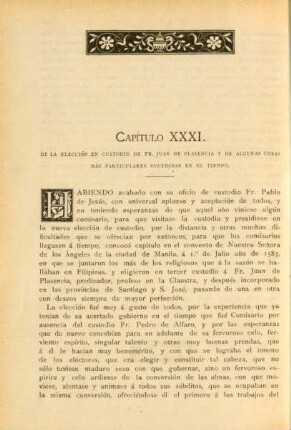 Capítulo XXXI