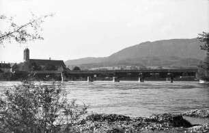 Bad Säckingen: Münster, Rhein und alte Holzbrücke
