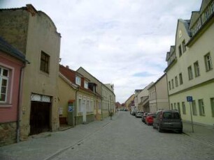 Eisenhüttenstadt (Fürstenberg): Straße zwischen St. Nikolai und Markt