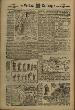 Dritte Ausgabe vom Samstag, den 16. Dezember 1911.