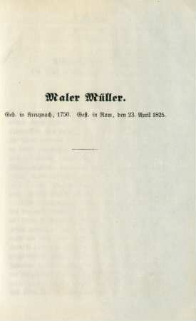 Maler Müller