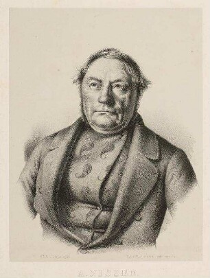 Bildnis von Andreas Nissen (1793-1883)