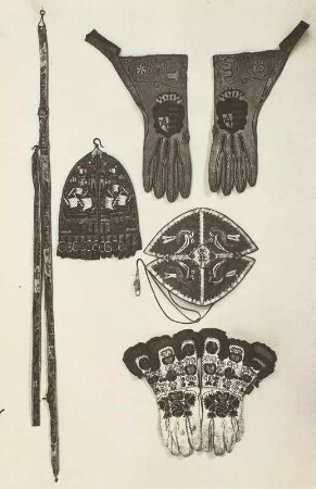 Handschuhe, Degentasche