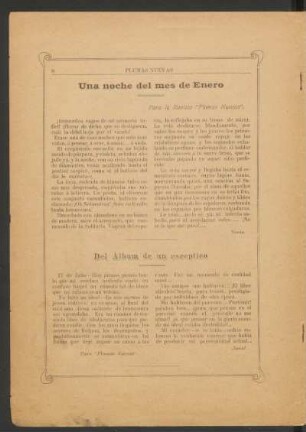 Una noche del mes de Enero