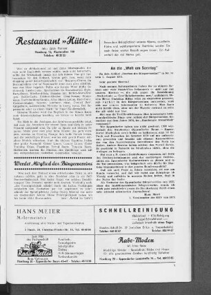 Werdet Mitglied des Bürgervereins
