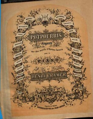 Potpourris élégants sur des motifs d'opéras favoris : pour le piano, 31. Balfe: La Gitana