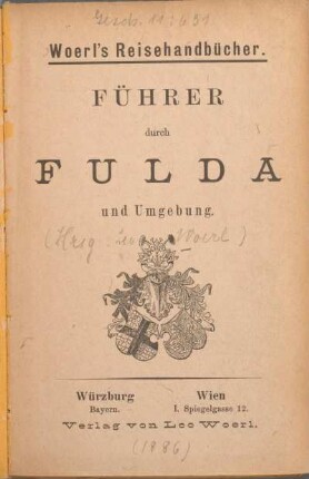 Führer durch Fulda und Umgebung